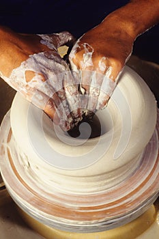 Making of pottery