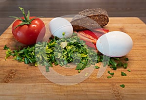 Making of a Tasty French Omlette