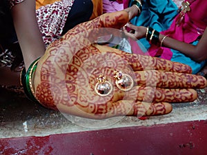 Making of wedding mangalya