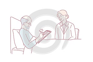 Making will and approval for operation concept.