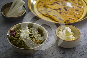 Makki di roti - sarson ka saag