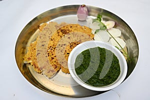 Makki Ki Roti and Sarson Ka Sag.