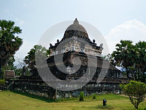 That Makmo Stupa at Wat Visoun, Luang Prabang, Laos.