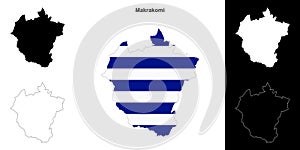 Makrakomi outline map