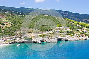 Makris Gialos bay, Zakynthos, Greece photo