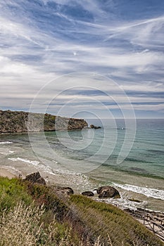 Makrygialos Coastline