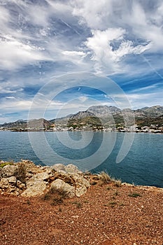 Makrygialos Village View