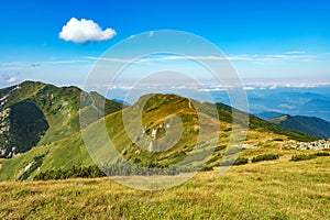 Mala Fatra mountains at Slovakia