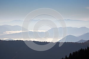 Mala Fatra Rozsutec mountains landscape