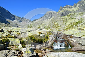 Mala Studena Dolina in Tatra Mountains, Slovakia.