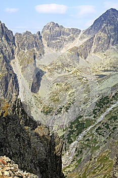 Malá studená dolina - dolina ve Vysokých Tatrách, Slovensko