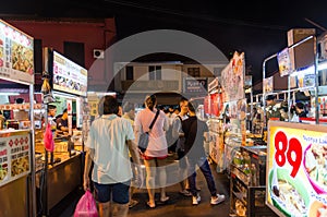 The night market on Friday,Saturday and Sunday is the best part of the Jonker Street, it sells