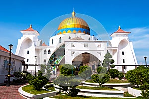 Malacca Straits Mosque, Malaysia