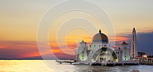 Malacca Straits Mosque (Masjid Selat Melaka)