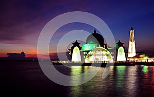 Malacca Straits Mosque (Masjid Selat Melaka)