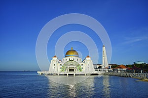 Malacca Straits Mosque ( Masjid Selat Melaka), It is a mosque lo