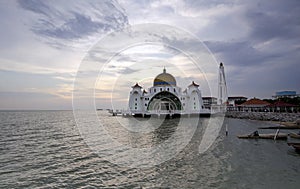 Malacca Straits Mosque (Masjid Selat Melaka) is a mosque located