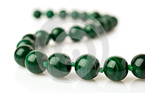 Malachite necklace