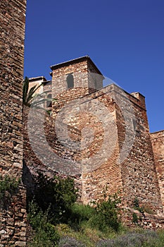 Malaga Alcazaba castle