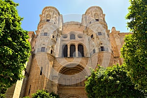 Malaga cathedral photo