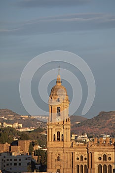 Malaga cathedral. The Cathedral of Malaga is a Roman Catholic church in the city of Malaga in Andalusia in southern Spain