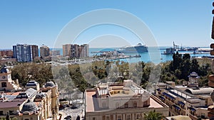 Malaga cityscape