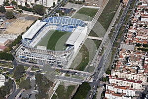 Malaga soccer stadium, La rosaleda.