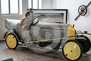 Interior of the Automobile and Fashion Museum Malaga, Spain