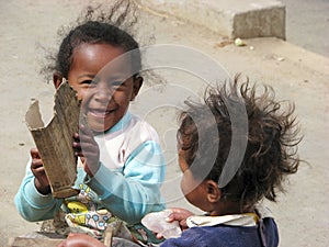 Malagasy children