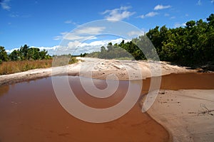 Malagasy coastal road