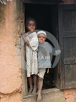 Malagasy Native children