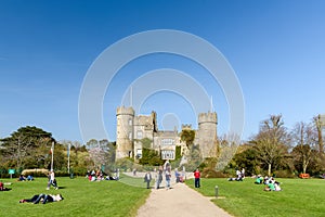 Malahide Castle garden  Dublin