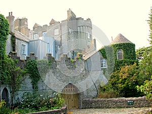 Malahide Castle in Dublin, Ireland.