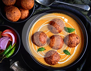 Malai kofta Indian curry