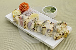 Malai Paneer Tikka-kabab