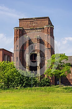 The Malakow tower in the Ewald Colliery