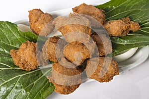 Malanga fritters