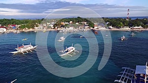 Malapascua island. peninsular barangay of Logon, Daanbantayan, Cebu. Philippines