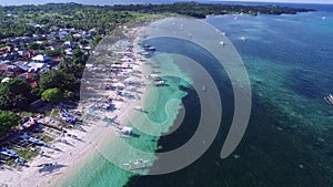 Malapascua island. peninsular barangay of Logon, Daanbantayan, Cebu. Philippines