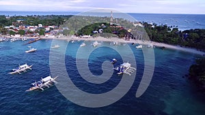 Malapascua island. peninsular barangay of Logon, Daanbantayan, Cebu. Philippines