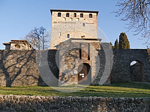 Malaspina Castle in Bobbio.