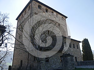 Malaspina Castle in Bobbio.