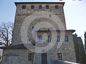 Malaspina Castle in Bobbio.