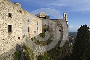 Malaspina Castle in the municipality of Massa Toscana