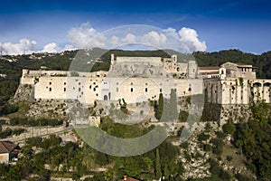 Malaspina Castle in the municipality of Massa Toscana