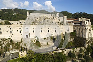 Malaspina Castle in the municipality of Massa Toscana