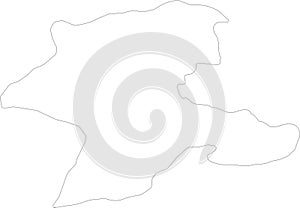 Malatya Turkey outline map photo