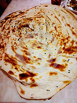 Malawah or Malawach traditional yemeni bread
