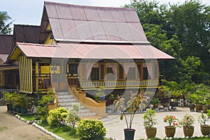 malay rural house