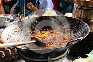 Malay style fried noodles